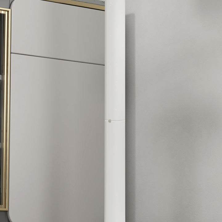 Barbord, højbord, bord til 2 personer, 60 x 60 x 102 cm, hvid