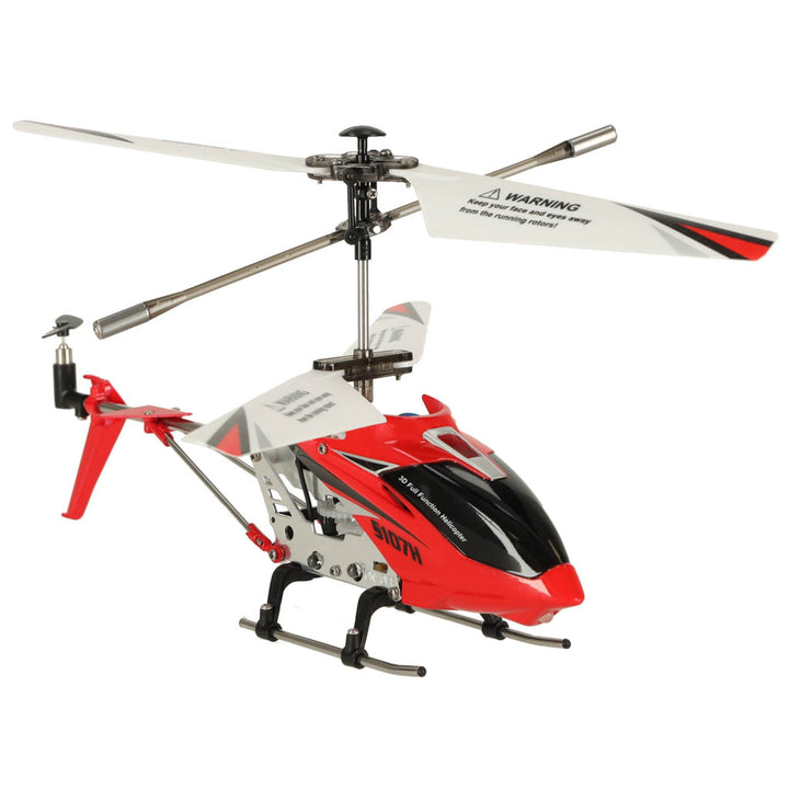 SYMA S107H 2.4GHz RTF RC helikopter rød