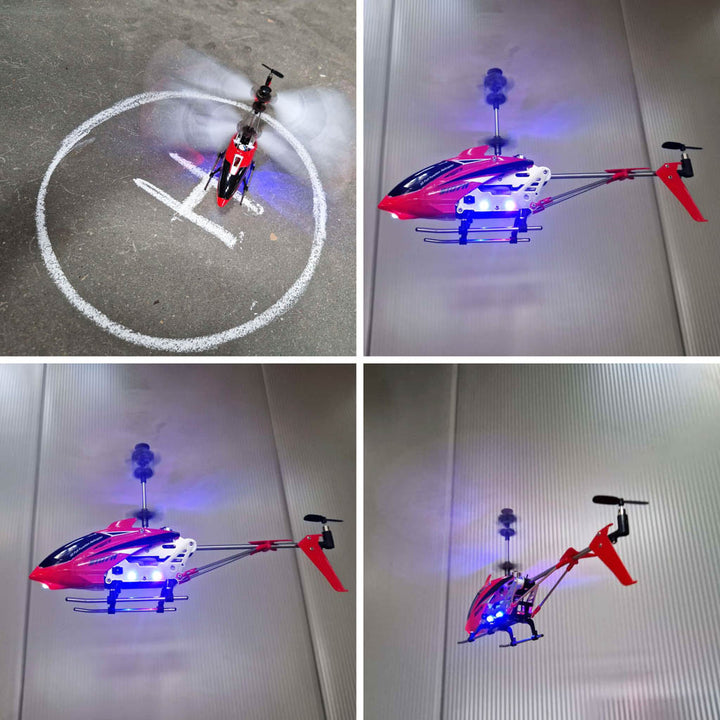 SYMA S107H 2.4GHz RTF RC helikopter rød