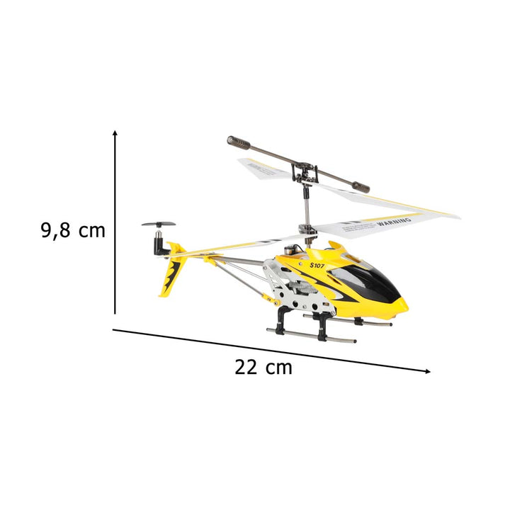 SYMA S107G RC helikopter gul