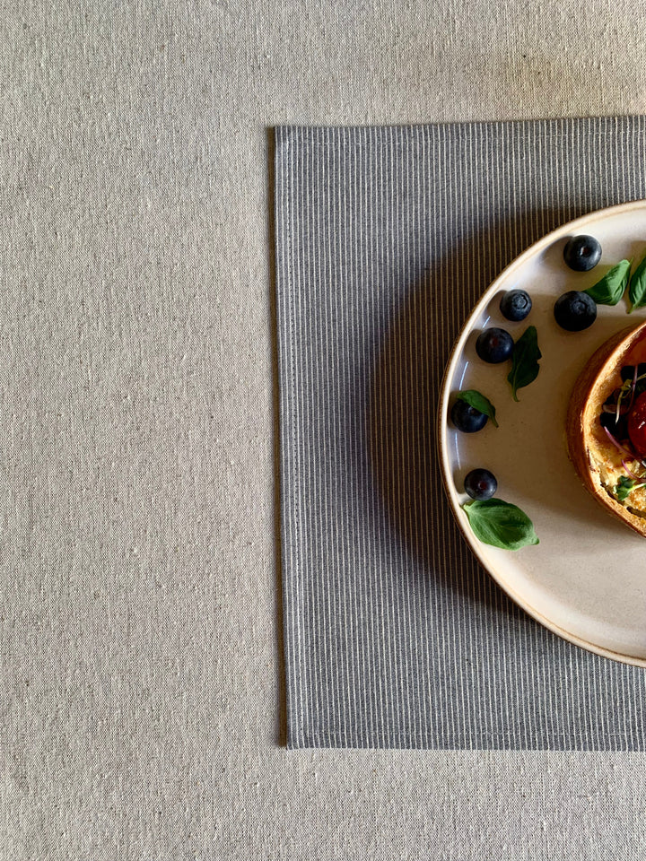 Dækserviet 30x43cm, genanvendt bomuld, Nord 3 kollektion