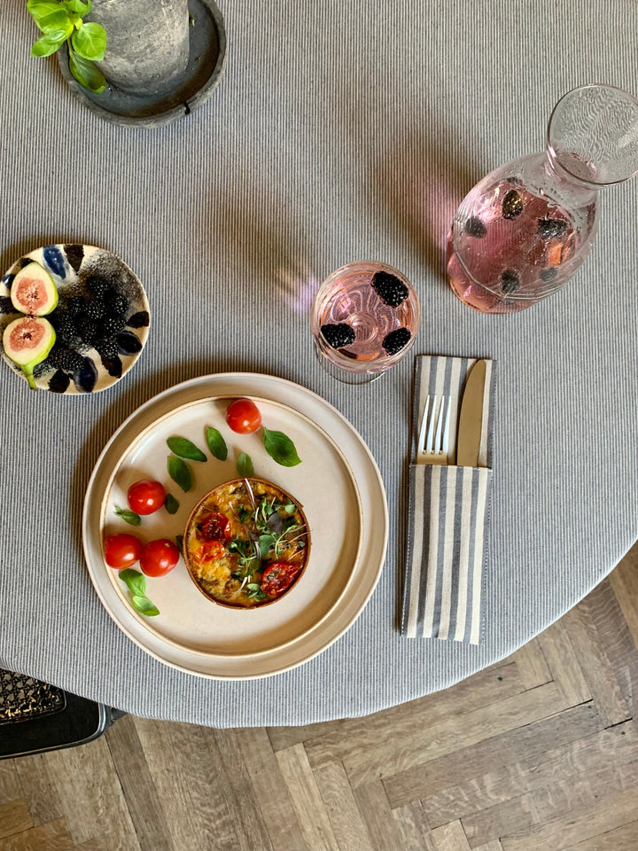 Rund dug, genanvendt stof, Nord 2 kollektion