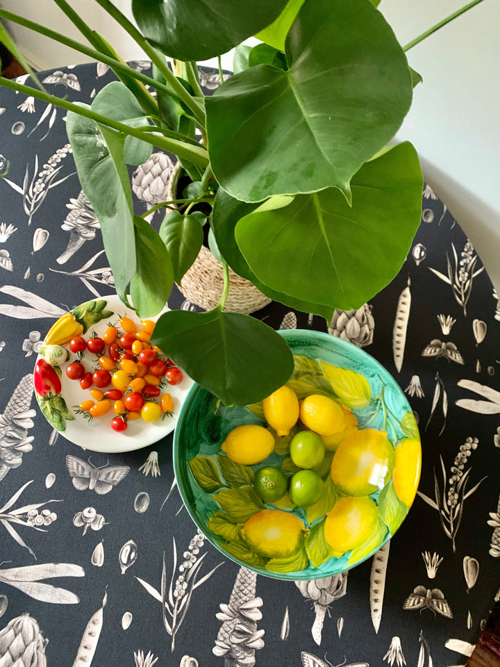 Rund dug i 100% bomuld, Seeds Carbon kollektion