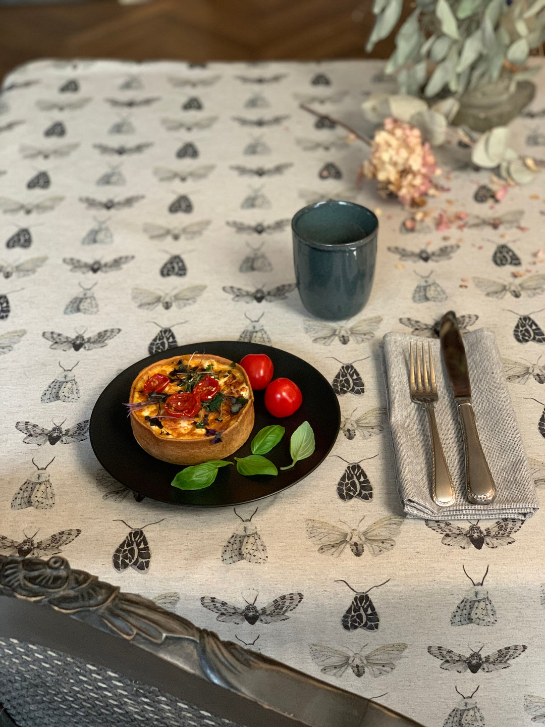 Firkantet dug i genbrugsbomuld, Nord Wings kollektion