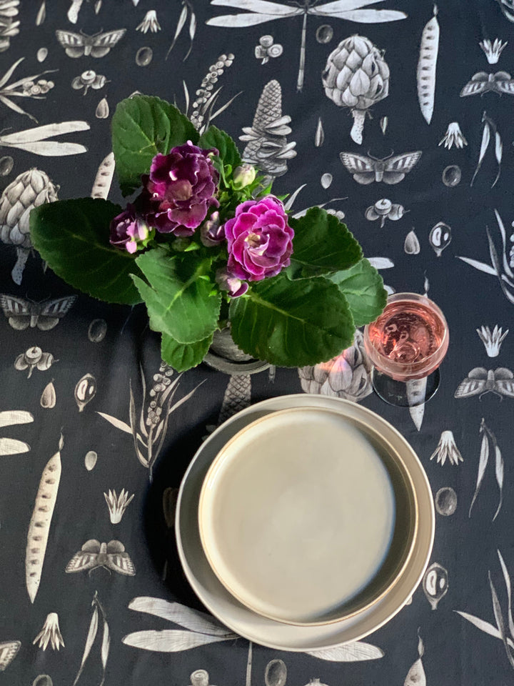 Bordløber i 100% bomuld, Seeds Carbon kollektion