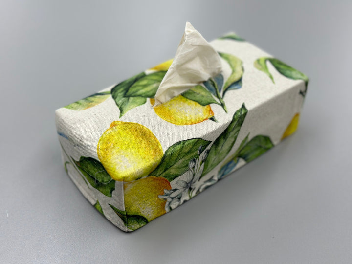 Servietboks-betræk, Lemon Linen kollektion
