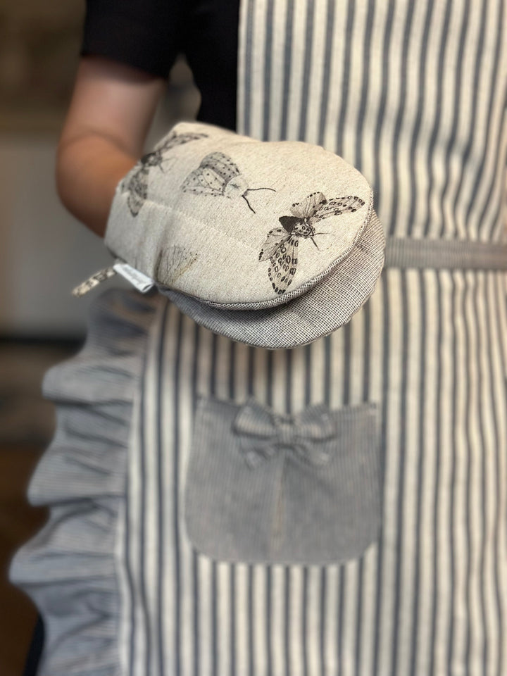 Lille ovnhandske med dobbelt uldfyld, genbrugsbomuld, Nord Wings kollektion