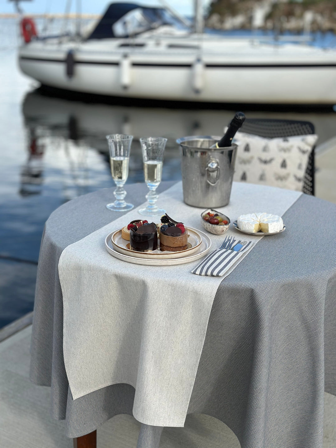 Rektangulær dug, genanvendt stof, Nord 2 kollektion