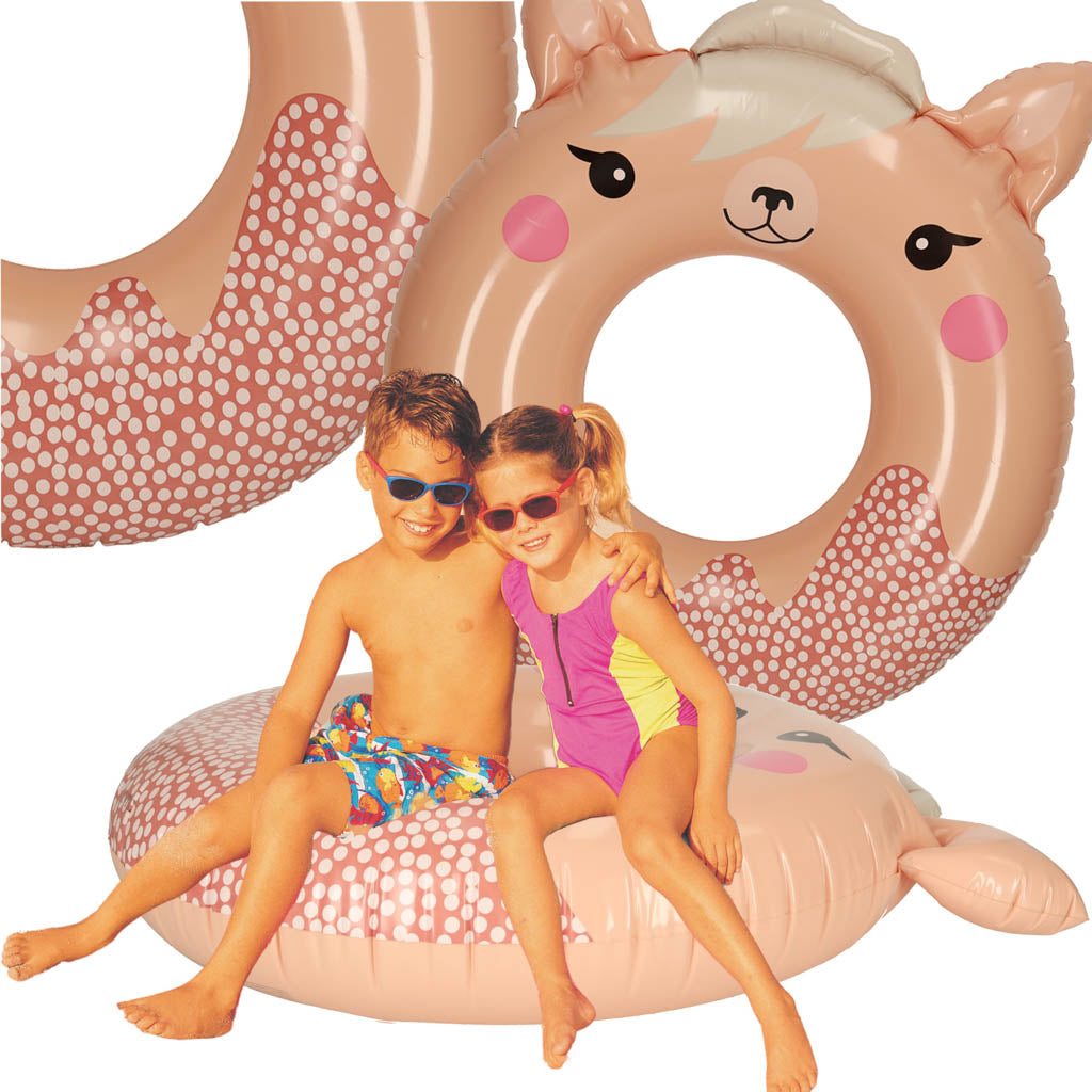 INTEX 59266 Svømmehjul dyr pink 6+