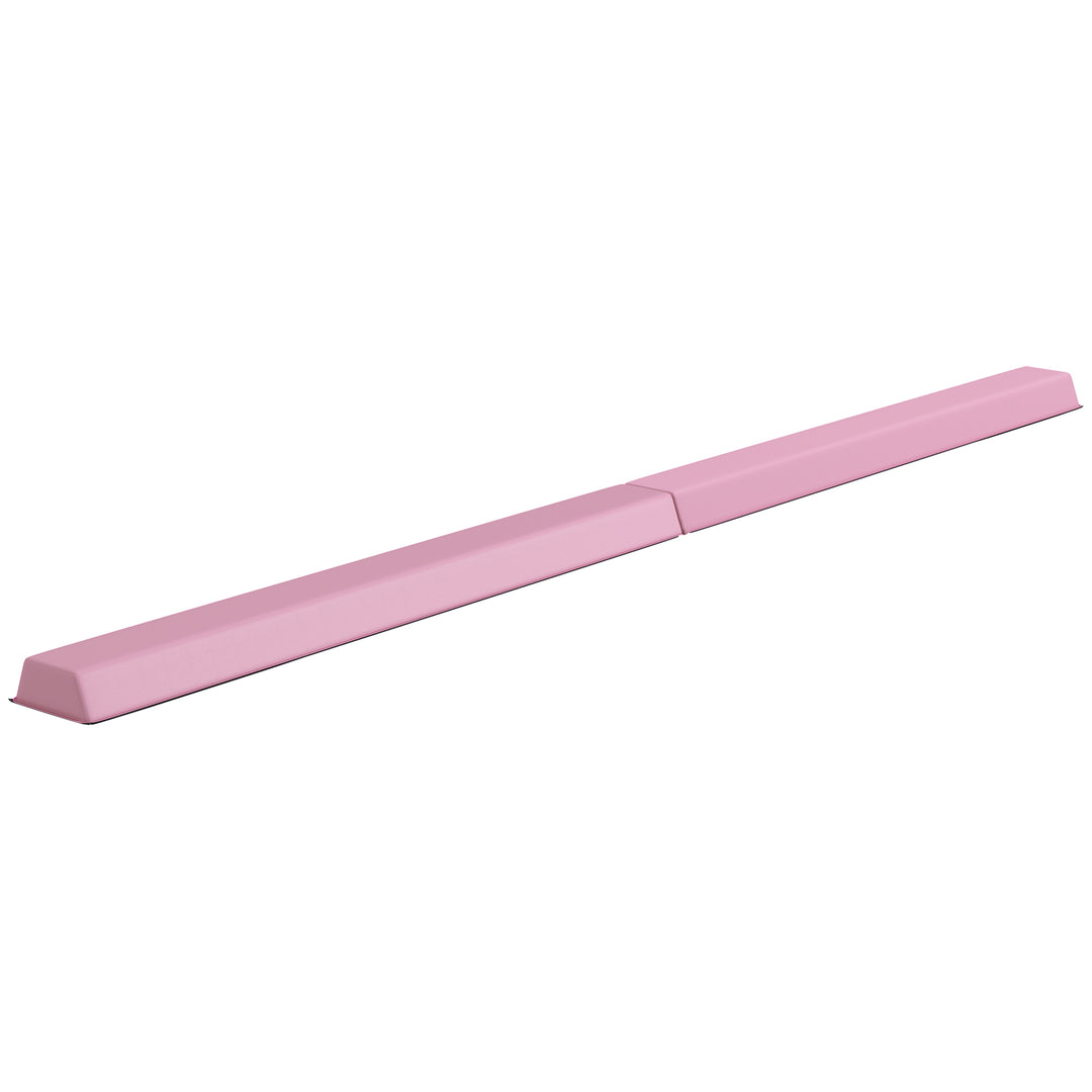 236 cm foldbar balancebom til teenagere 80 kg lyserød