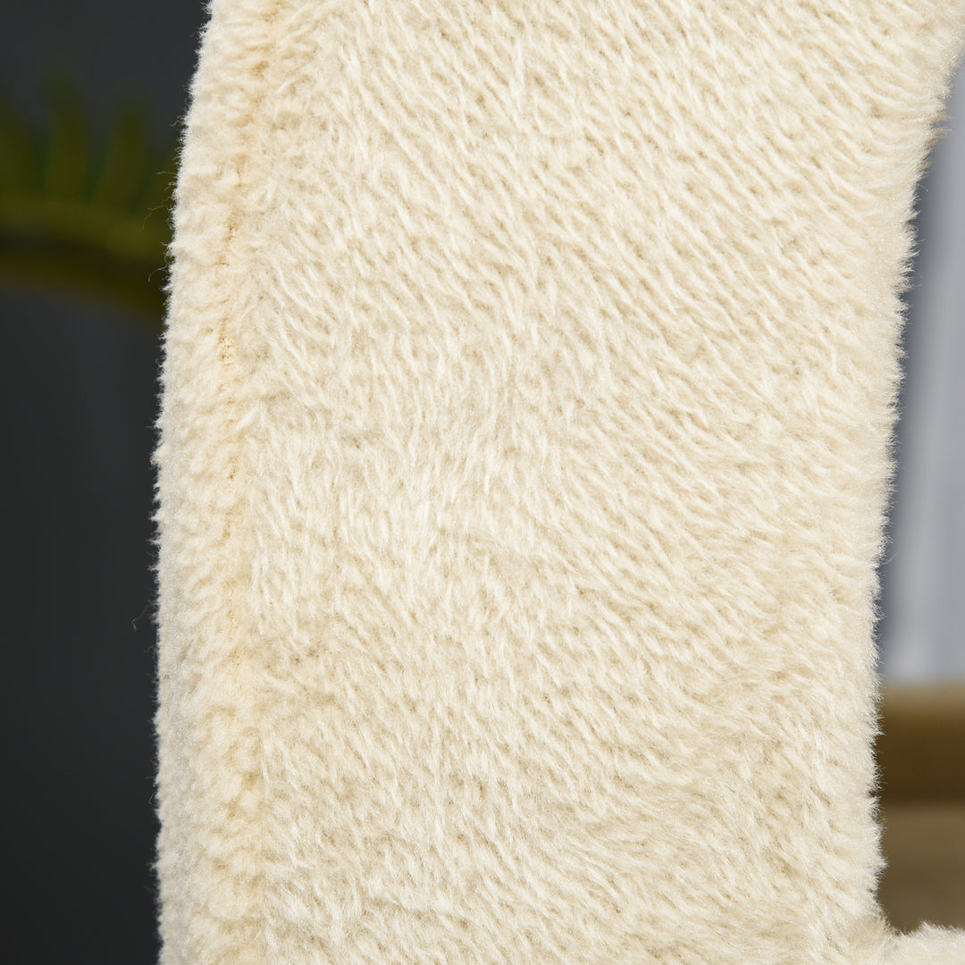 Kradsetræ med kattehule, kradsetræ til katte, kradsetønde med kradsebræt, 40 x 34 x 91 cm