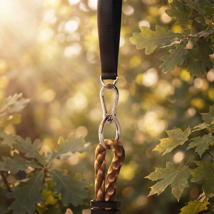 Klatrerebgynge trægynge med platformsgyngesæde udendørs legesæt til 3-8 år rød