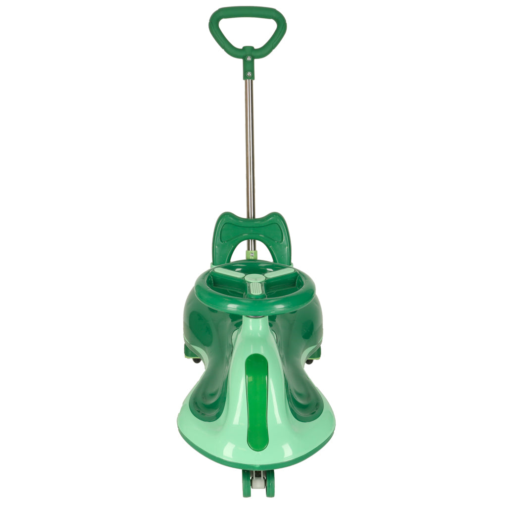 LED Swing FIX S2 gravitationsscooter med håndtag grøn maks. 100 kg