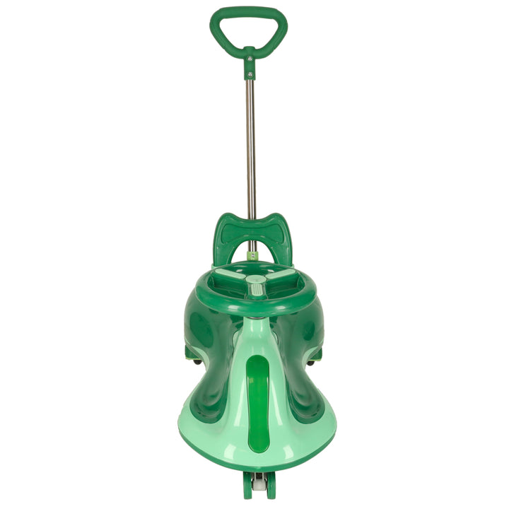 LED Swing FIX S2 gravitationsscooter med håndtag grøn maks. 100 kg