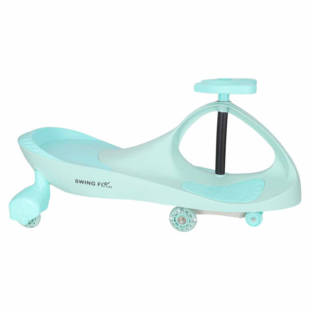 Gravity ride lysende LED-hjul i mintgrøn