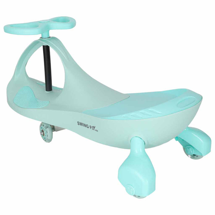 Gravity ride lysende LED-hjul i mintgrøn