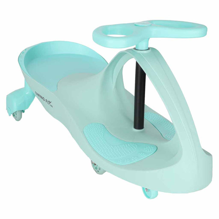 Gravity ride lysende LED-hjul i mintgrøn