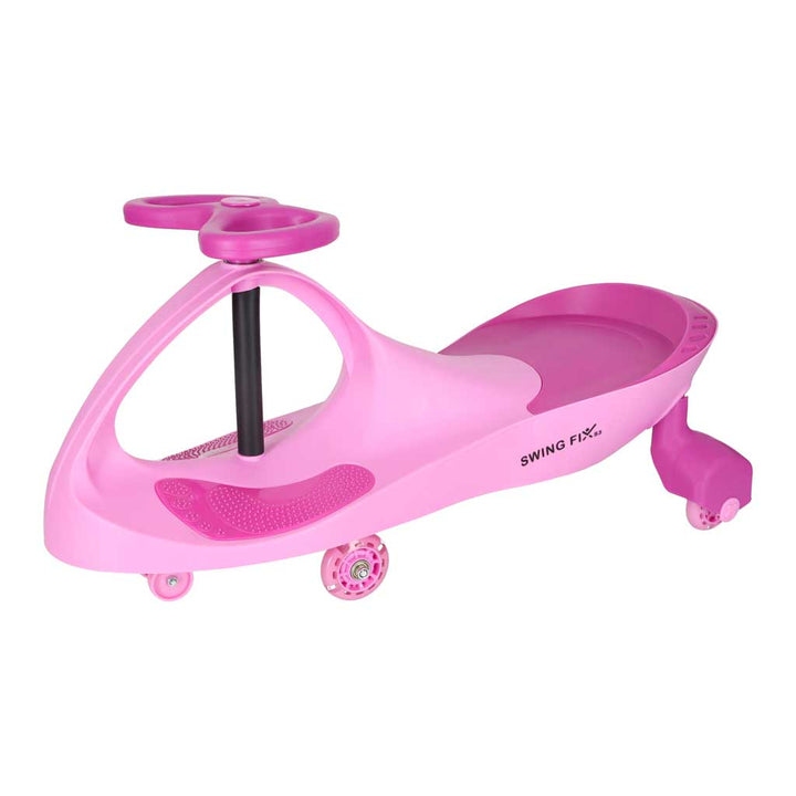 Gravity ride lysende LED-hjul i lyserød