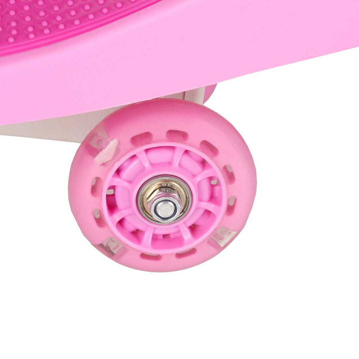 Gravity ride lysende LED-hjul i lyserød