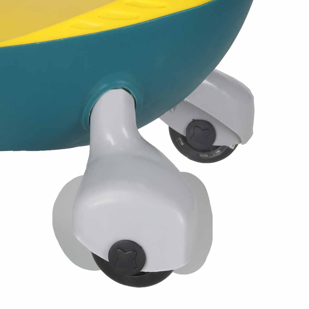 Gravity ride lysende hjul LED grøn gul