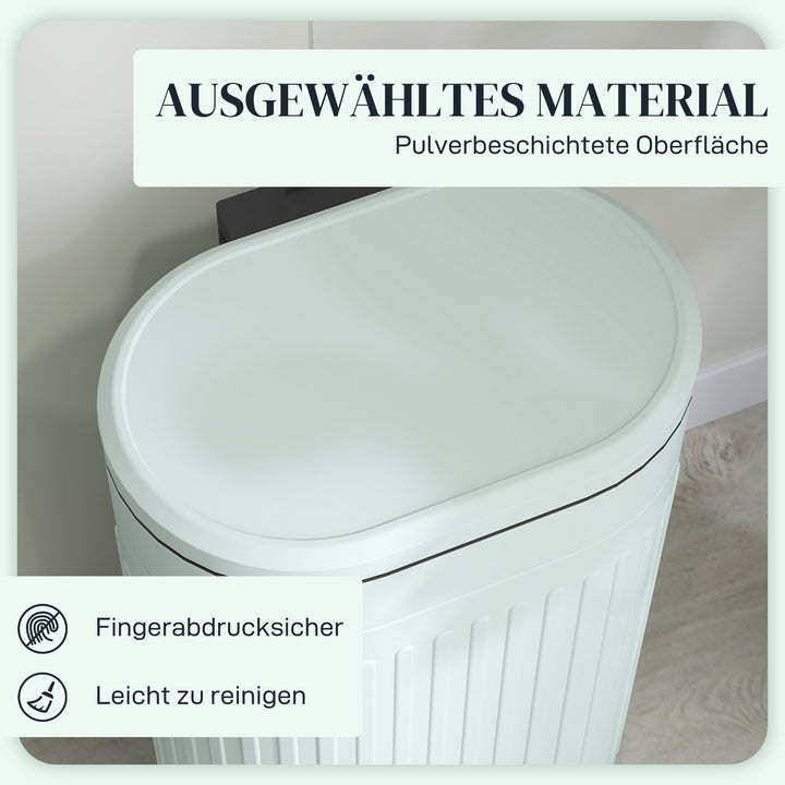 30L pedalspand med låg, aftagelig inderspand, soft-close-funktion, 36,5 x 31,2 x 60,8 cm, grøn