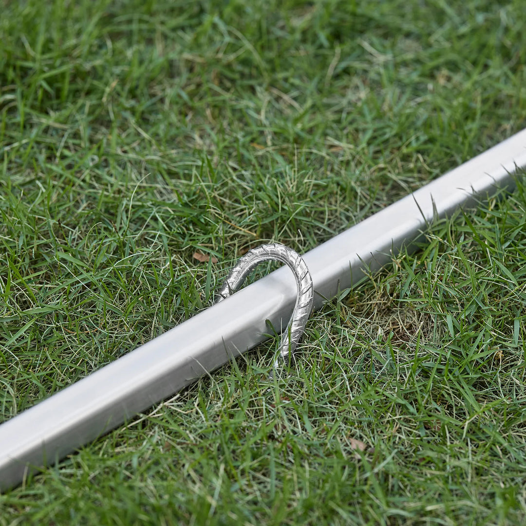 Robust og vejrbestandigt cykelgarage, grøn, 120 x 163 x 176 cm