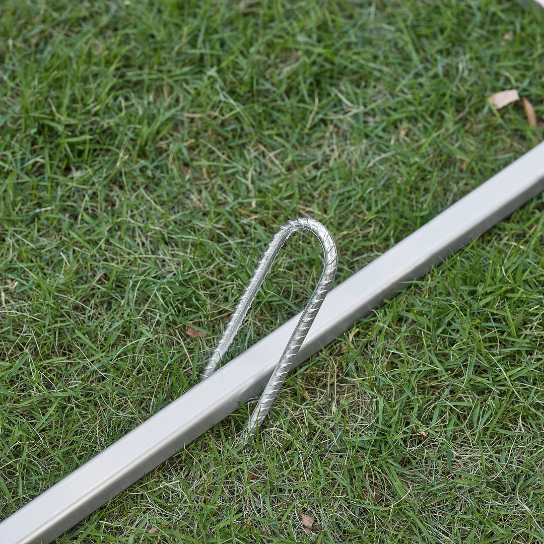 Robust og vejrbestandigt cykelgarage, grøn, 120 x 163 x 176 cm