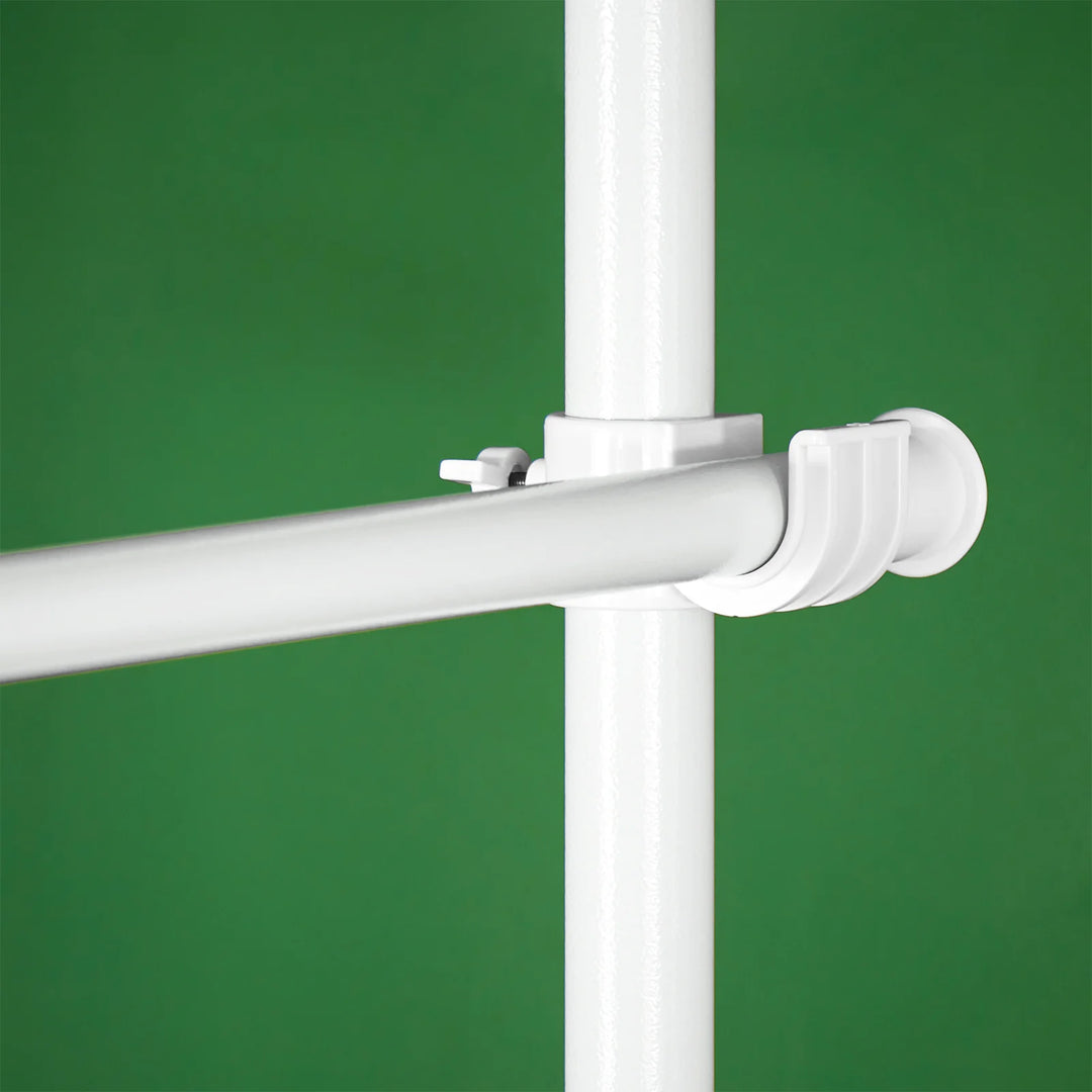 Rumdeler til indendørs brug, 1 bredt panel (162-266) x højde (199-262) cm, grå