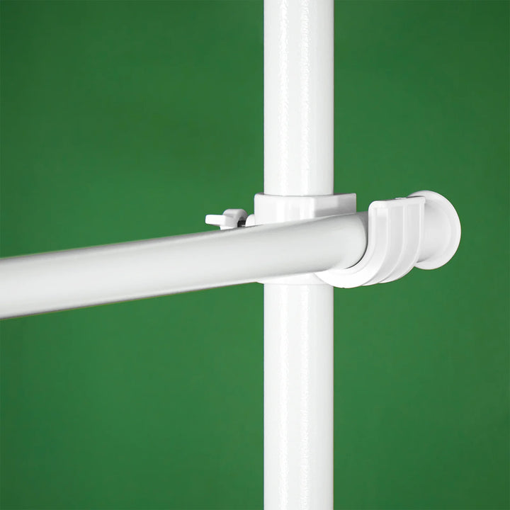 Rumdeler til indendørs brug, 1 bredt panel (162-266) x højde (199-262) cm, grå