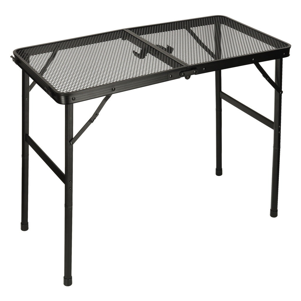 LUARO rejsebord camping catering klapbord 80 x 40 x 66 x 37 cm