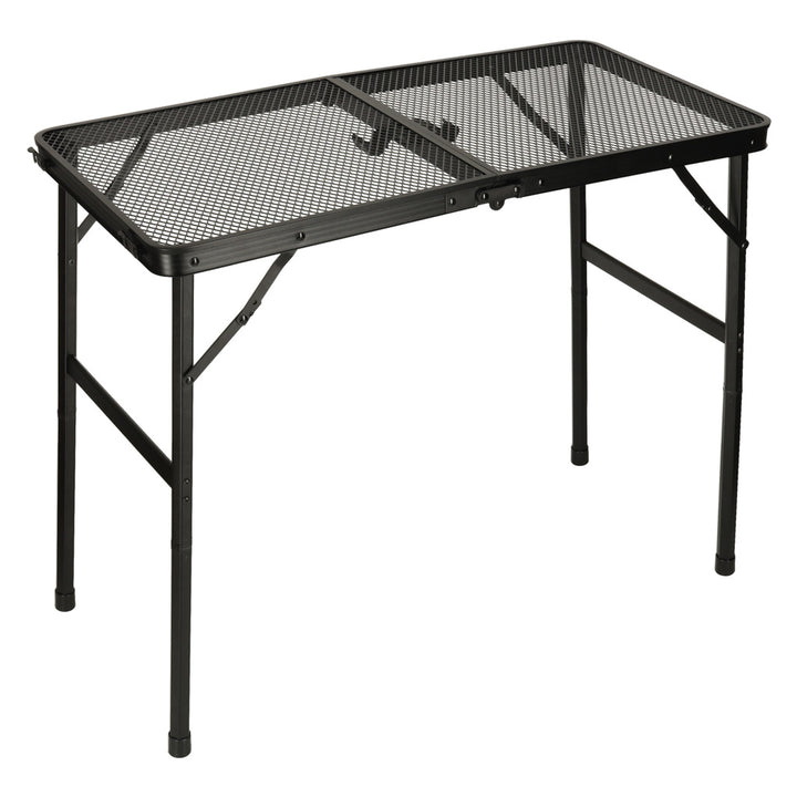 LUARO rejsebord camping catering klapbord 80 x 40 x 66 x 37 cm