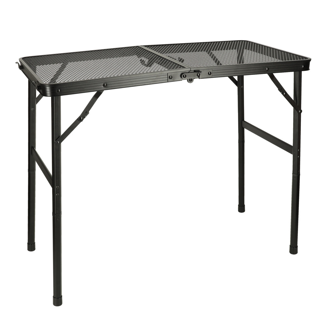 LUARO rejsebord camping catering klapbord 80 x 40 x 66 x 37 cm
