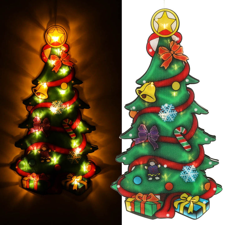 LED-lys vedhæng juletræsdekoration 45 cm