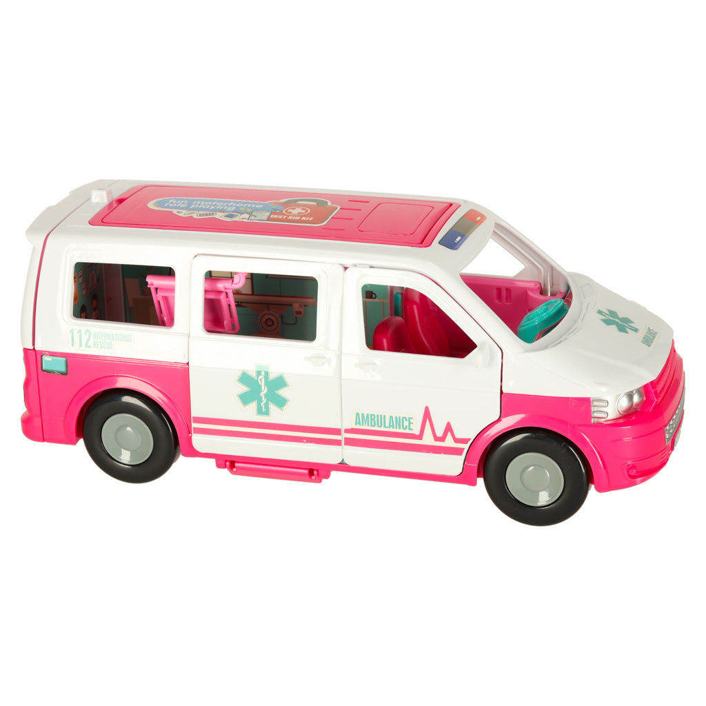 Tilbehør til ambulancemobil hospitalsdukker