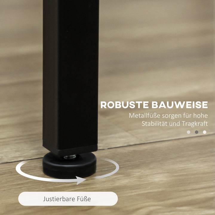 5-Delt barbordssæt i industrielt design, 1 barbord, 4 barstole, siddegruppe, køkkenbordplade, sort + brun