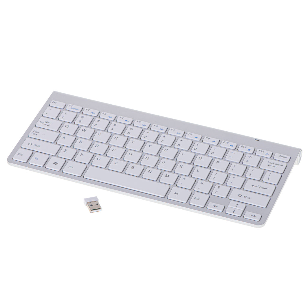 Trådløst Smart TV-tastatur, sølv