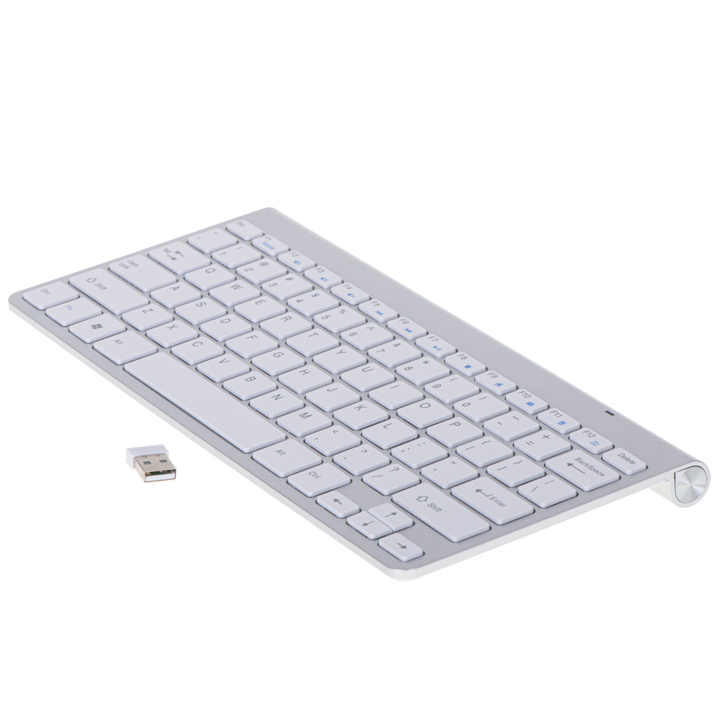 Trådløst Smart TV-tastatur, sølv