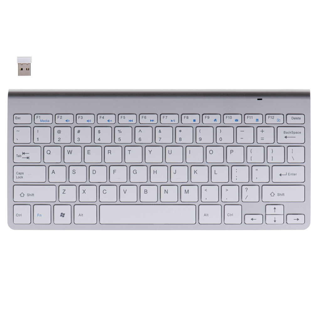 Trådløst Smart TV-tastatur, sølv