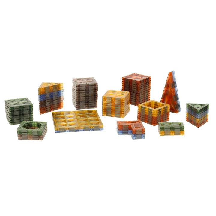 3D-konstruktionsmagnetiske klodser glødende dyrepark
