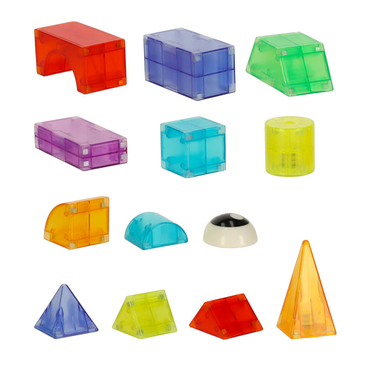 3D-konstruktionsmagnetiske LED-lysende 64 el