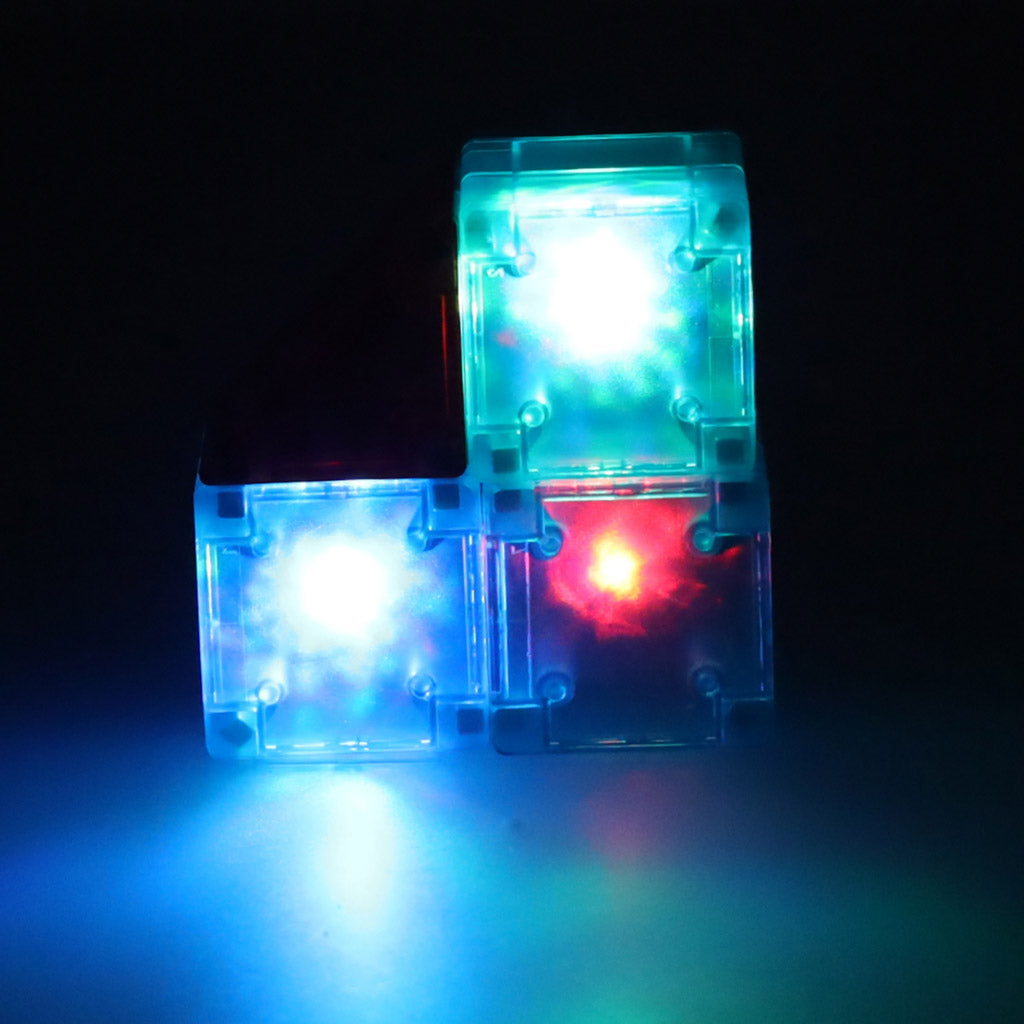 3D-konstruktionsmagnetiske LED-lysende 64 el