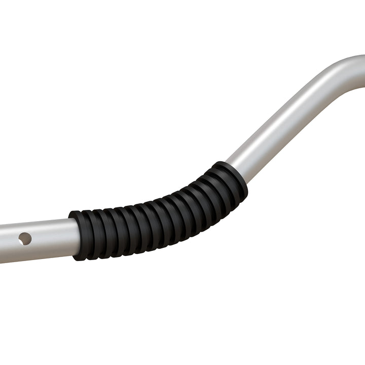 Kajakvogn, transportvogn i aluminium, 82x25,4x77,5 cm, sølvgul