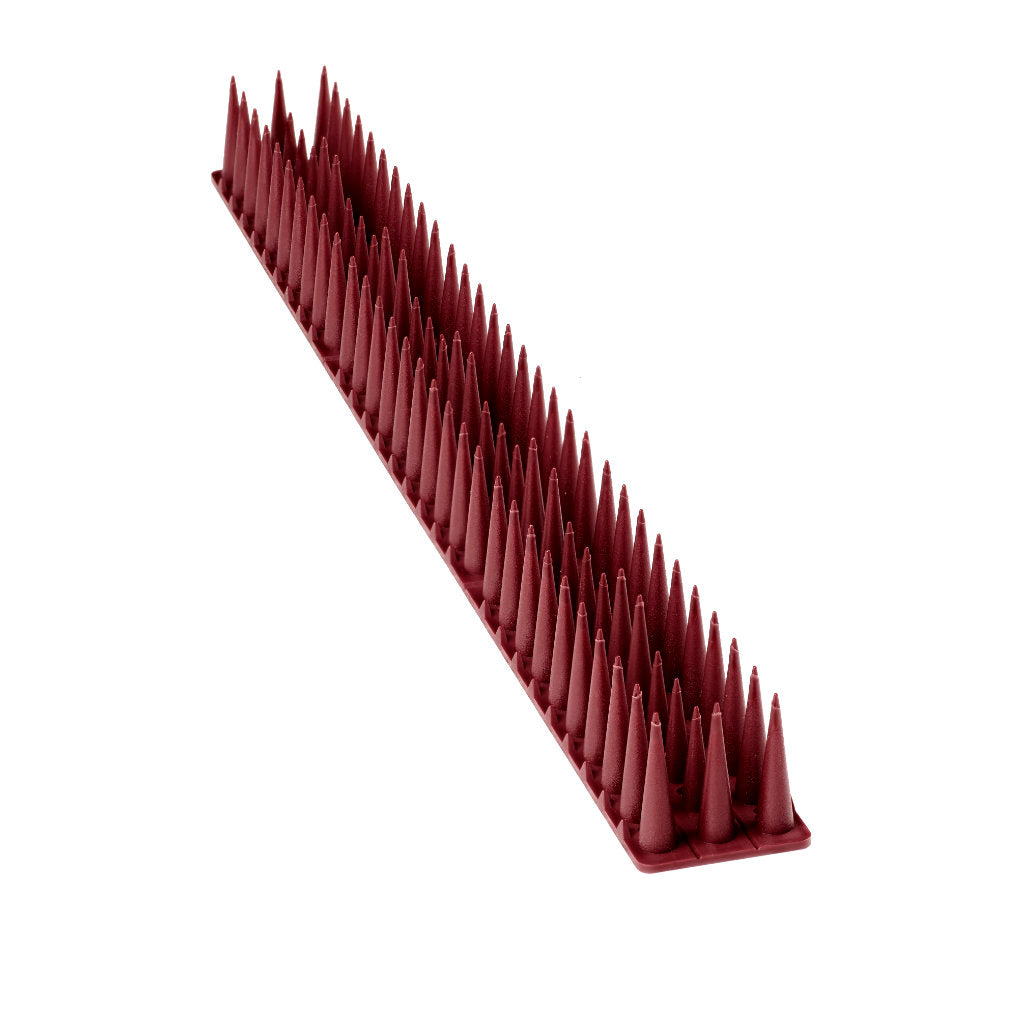 Duespidser, fugleafskrækkende plastik, tæt brun, 8 el. 43 cm