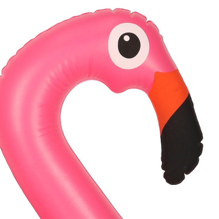 Oppusteligt pontonhjul til børneflamingoer