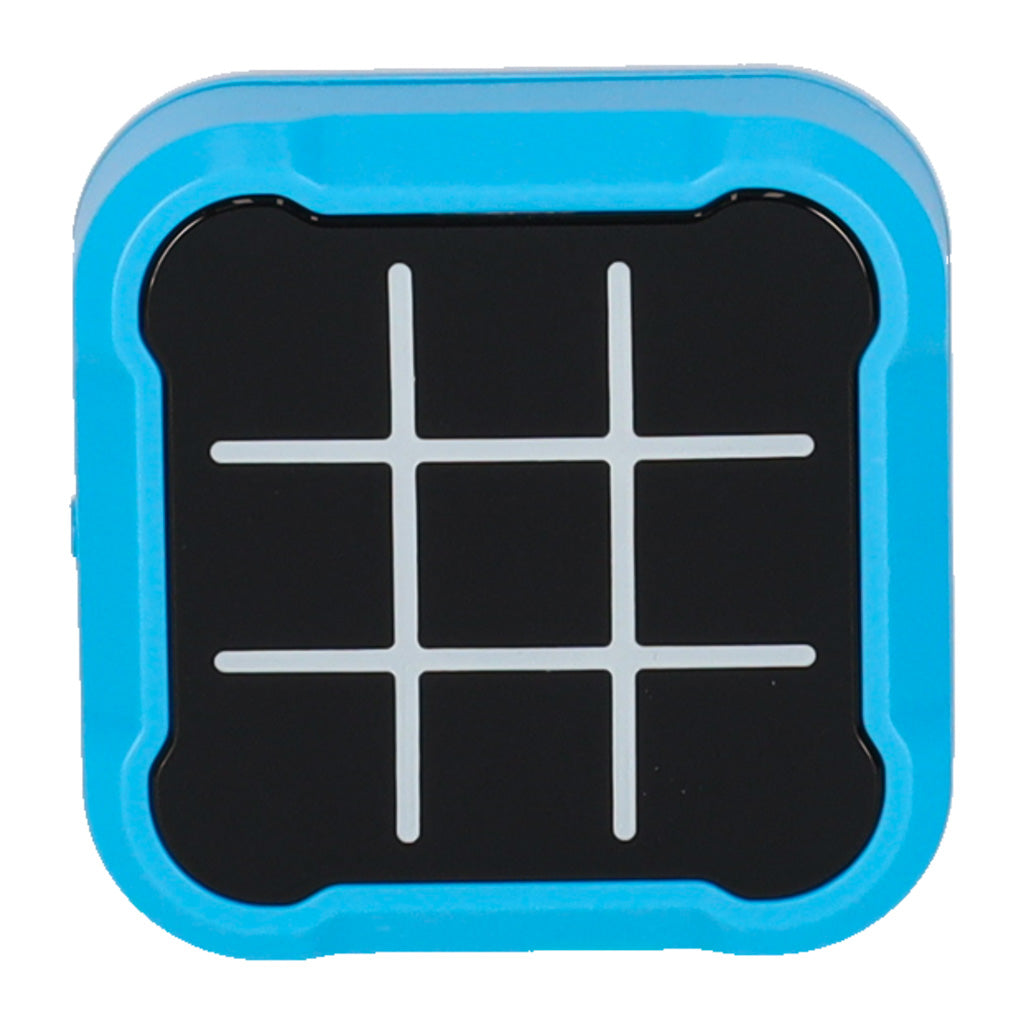Circle cross cross elektronisk puslespil tic tac toe bærbar konsol blå