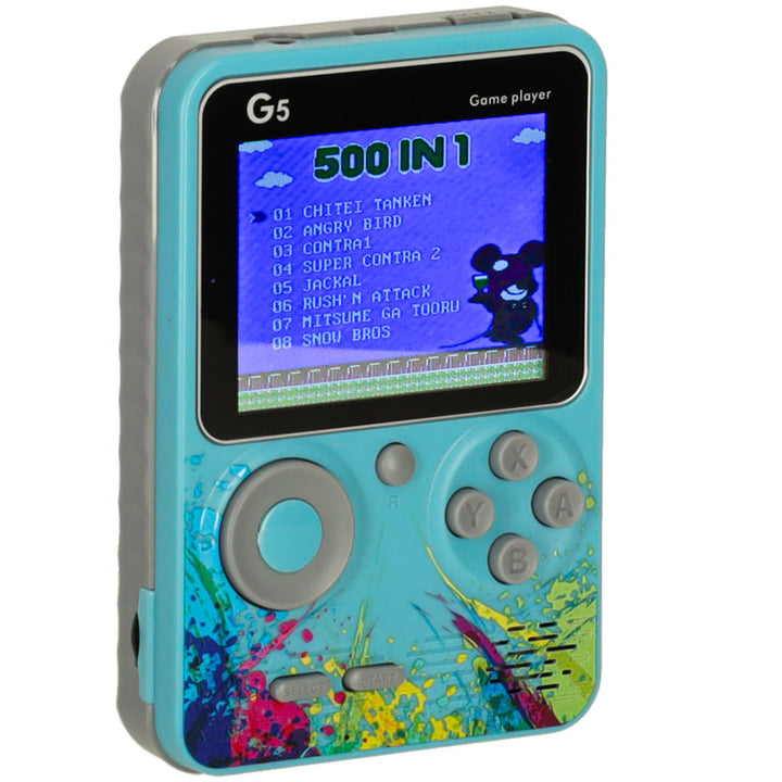 Retro mini bærbar spillekonsol