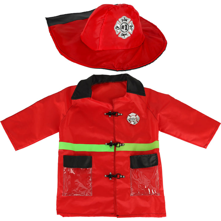 Brandmands walkie-talkie karnevalskostume 3-8 år
