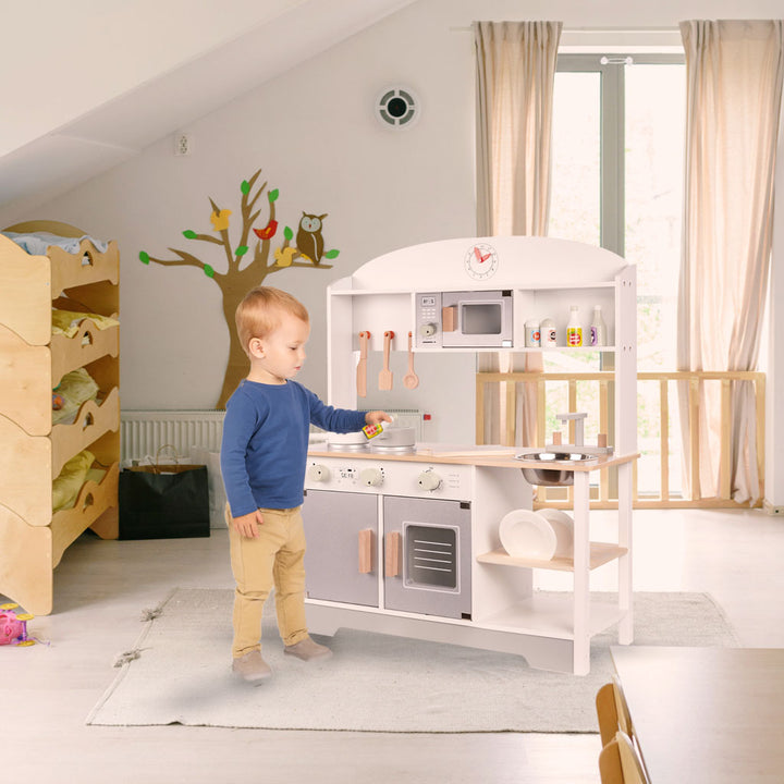 Trækøkken til børn i MDF MODERN CLASSIC+ tilbehør