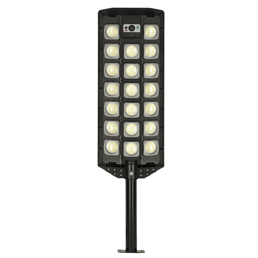 LED solcelledrevet udendørs halogen lanternelampe