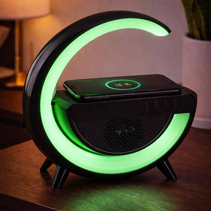LED-lys RGB-oplader induktionsradio